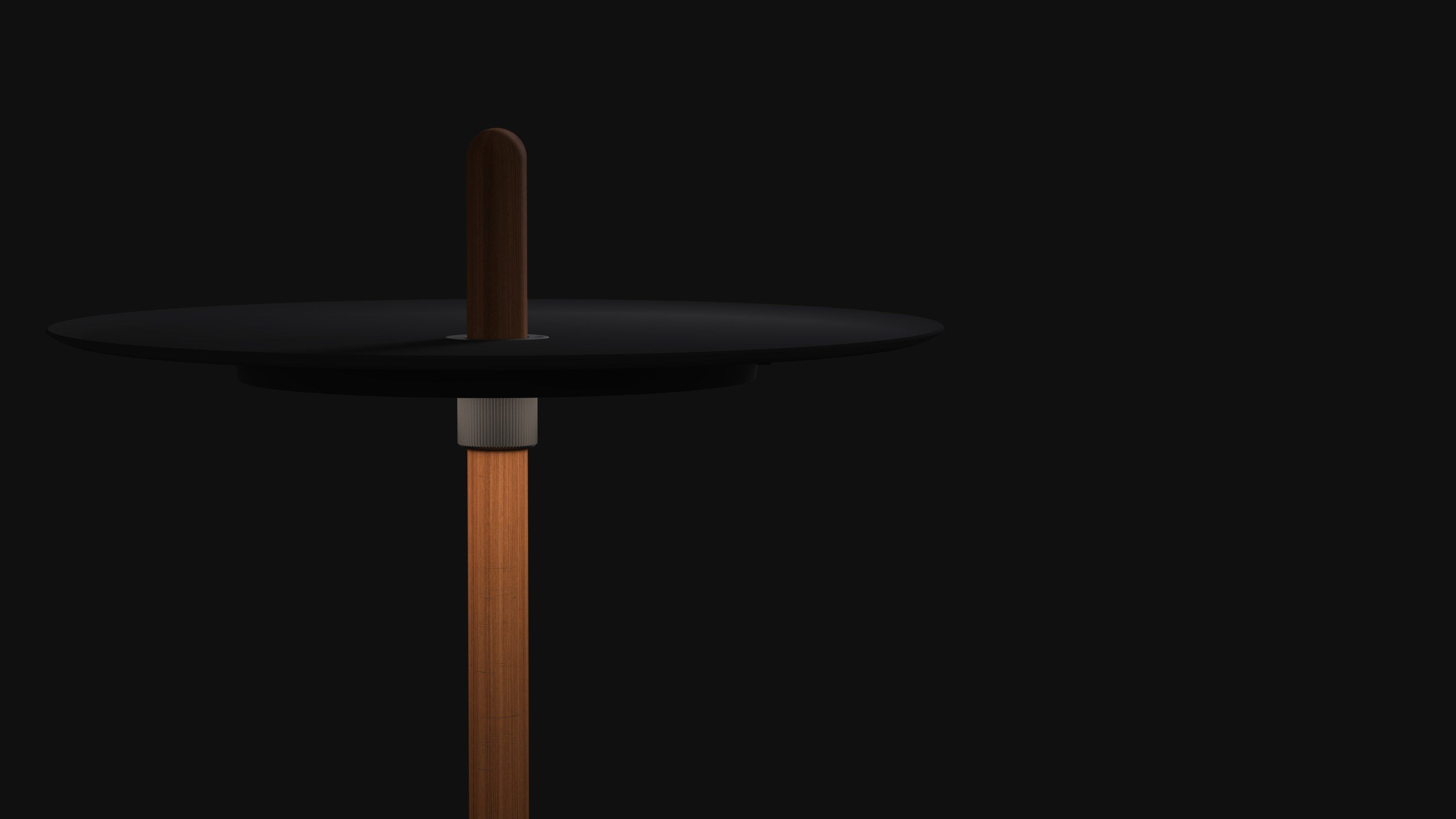 Журнальный столик с регулируемой высотой из стали и дерева Pablo Designs Nivél ARCH-00114301 - Вид №7