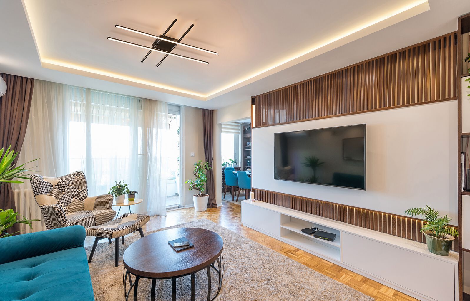 Алюминиевый светодиодный потолочный светильник EGOLUCE Диез ARCH-00128571 - Вид №4