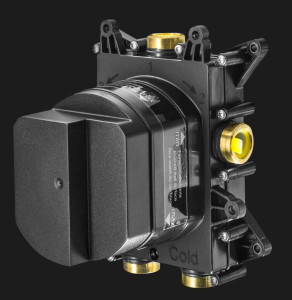 Термостатический смеситель для душа с 2 отверстиями