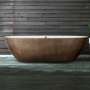 Ванна отдельностоящая Stone One Bronze