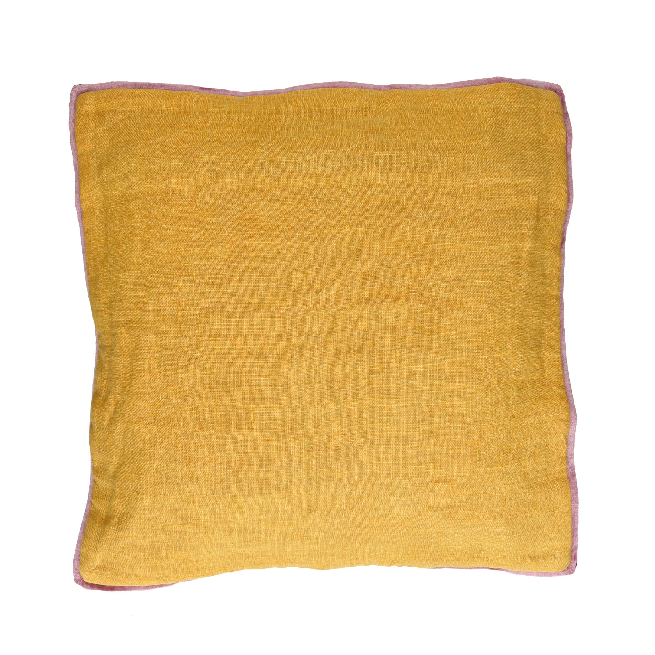 Подушка из льна и хлопка POMAX ALPHA OPPOSITES ARCH-00048053 - Вид №63