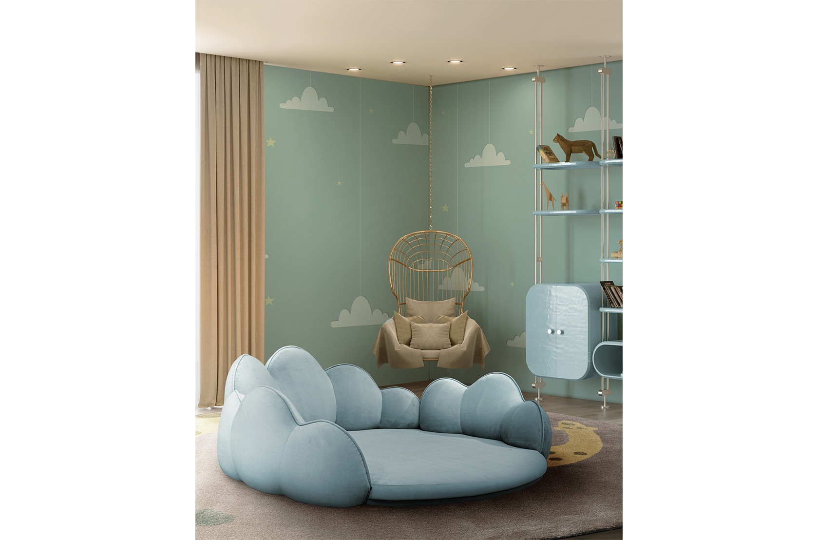 CIST433 Диваны детские Майло - Малыш Circu  - Вид №14