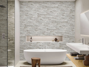 Пол / облицовка керамогранита с эффектом кирпича