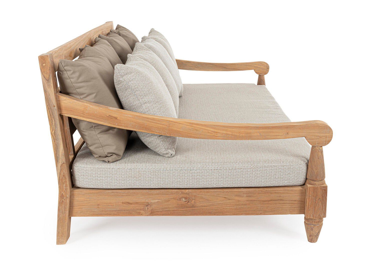 3-местный диван из ткани и тика BIZZOTTO Bali ARCH-00003041 - Вид №9