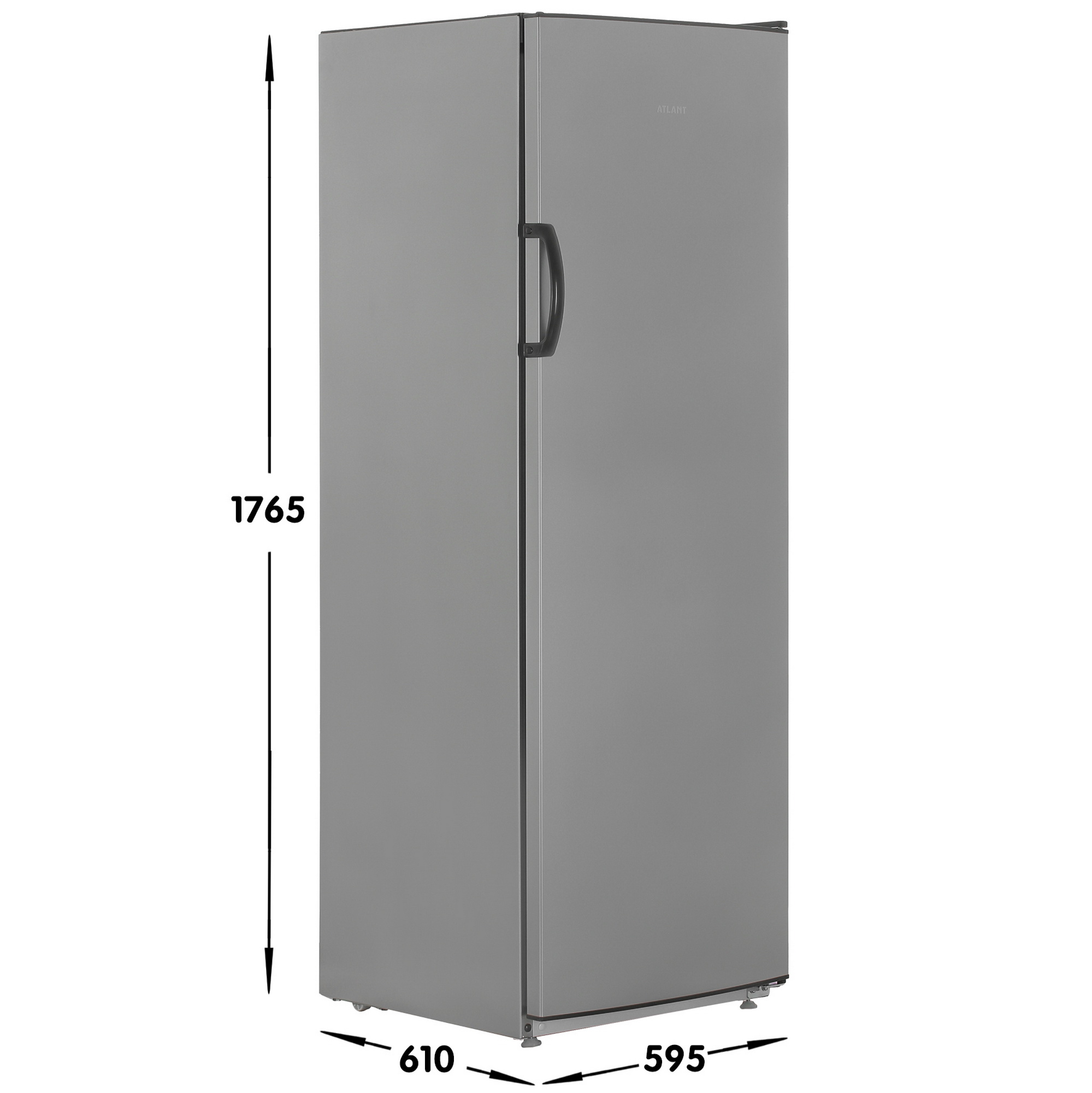 5462702 Морозильный шкаф  ATLANT М-7204-180 серебристый STDN-0068556 - Вид №6