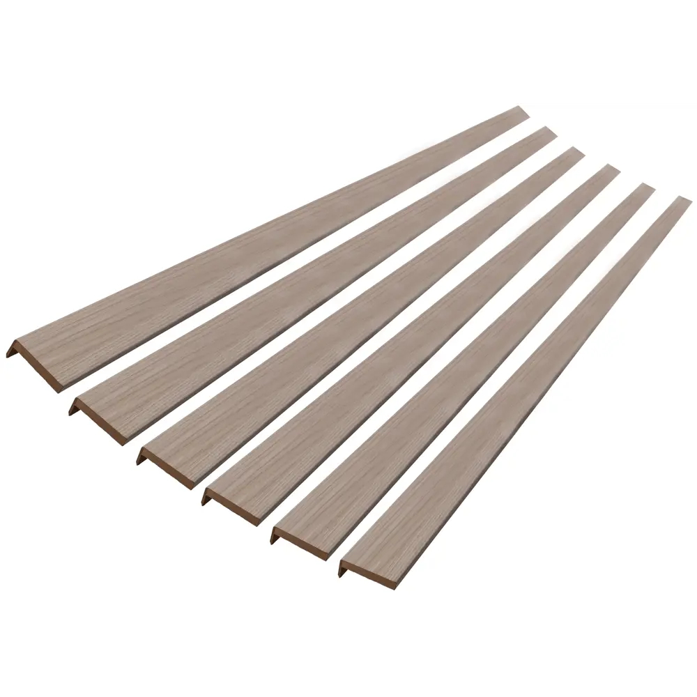 Наличник телескопический Artens Дукато/Мирра 2150x70x8 мм Hardflex ламинация цвет бора (комплект 6 шт.) 85191845 STLM-2152025  - Вид №2