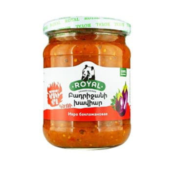 Икра из баклажанов острая Royal 500 г Santreyd 27759 - Вид №1