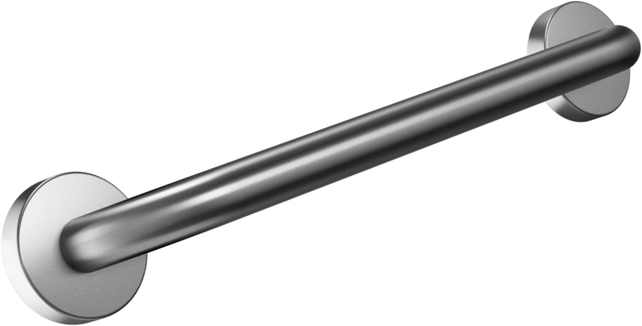 B600-S Прямой поручень из нержавеющей стали, длина 300 мм