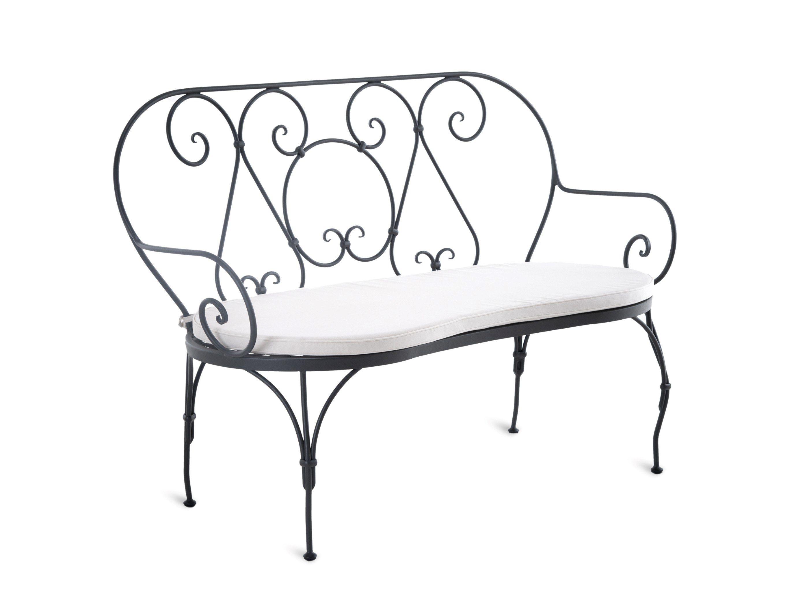 2-местный железный садовый диван Unopiù Aurora ARCH-00030969