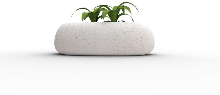 Manufatti Viscio Низкий горшок для общественных мест из реконструированного камня sun-id-1396845 - Вид №9