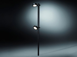 Анодированный алюминиевый поворотный напольный светильник