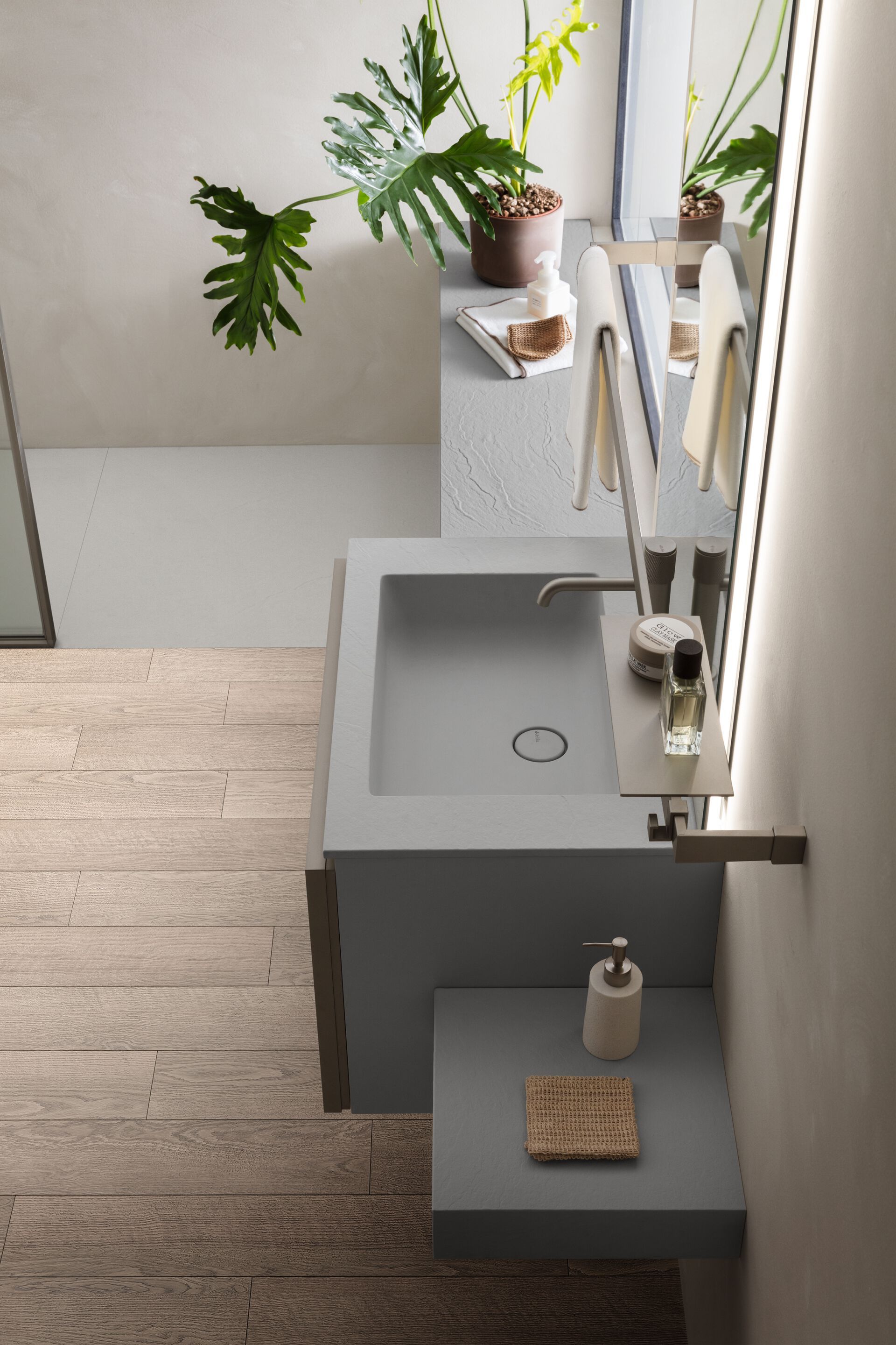 Мобильный и walk-in с рукояткой ARBLU Horizon System ARCH-00006570