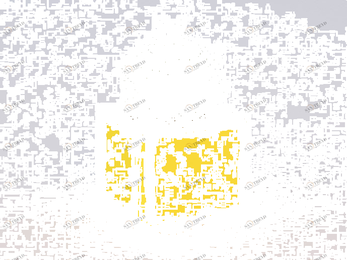 DIMCAR Низкая квадратная кашпо для общественных мест Harry G520