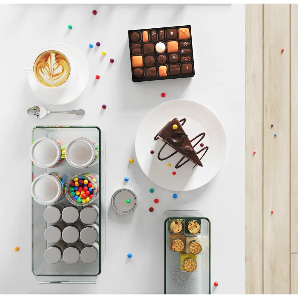 Органайзер Berossi прозрачный 3.7 л для систем хранения 82742924 STLM-0035280 - Вид №10