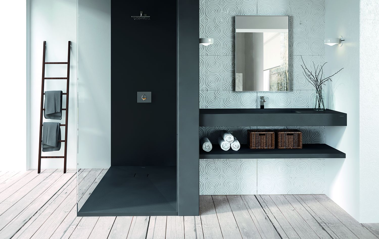 MCBATH Zeus Vulcano 140x90 Прямоугольный антрацит sun-id-1959886 - Вид №5