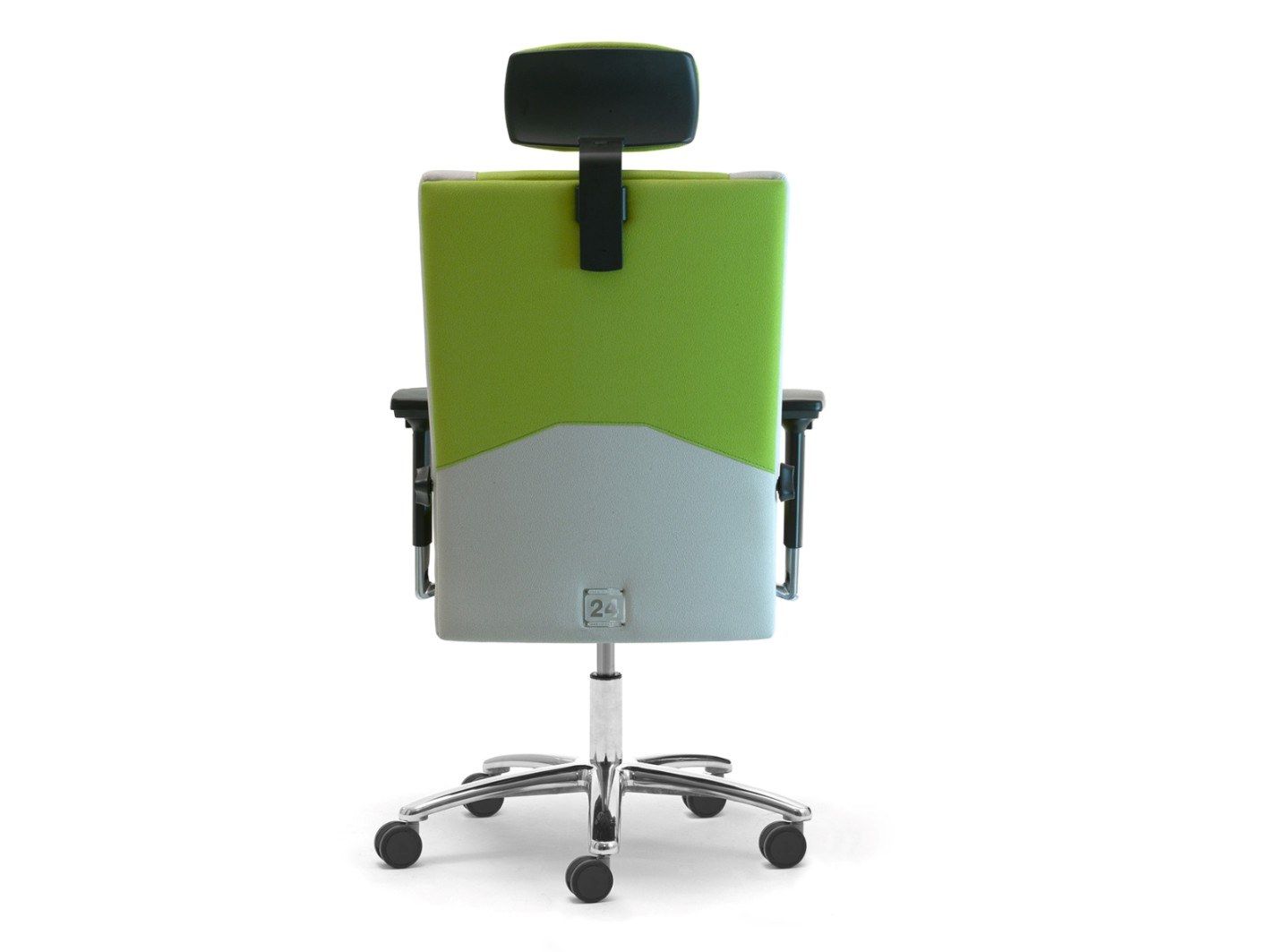 5 спиц подлокотник ткань поворотный операционный стул офис Leyform Non Stop 24H ARCH-00065473 - Вид №4