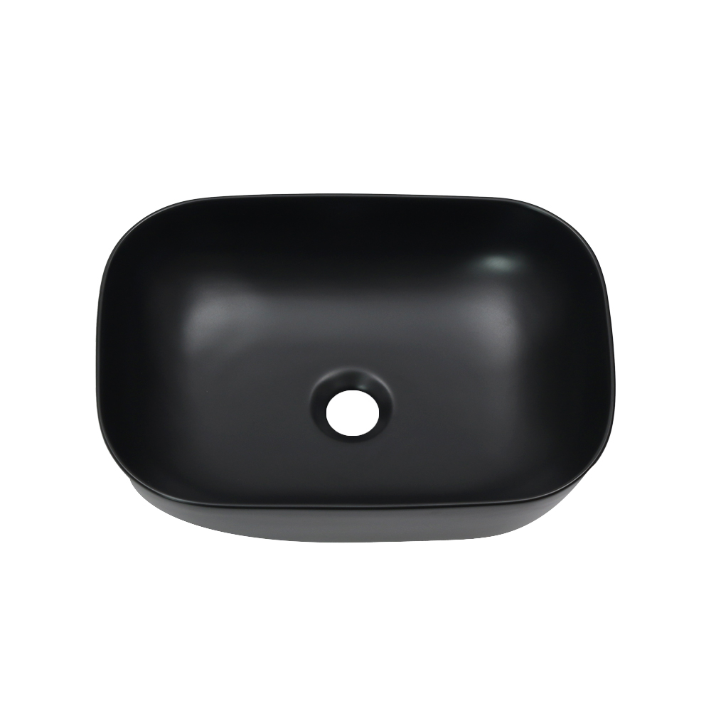 Накладная раковина melana mln-320328mb матовая черная 320328MB-805 - Вид №1