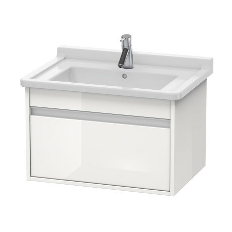 KT666305151 Ketho Тумбочка подвесная Сосна коричневая, декор Duravit - Вид №2