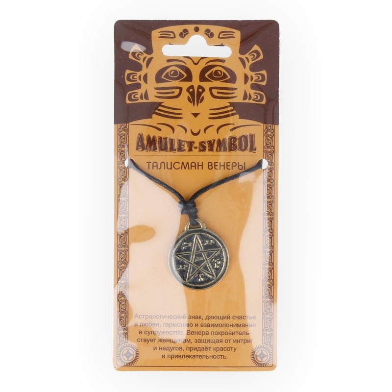 09029 Амулет защитный №1, латунь "Талисман Венеры" Giftman 