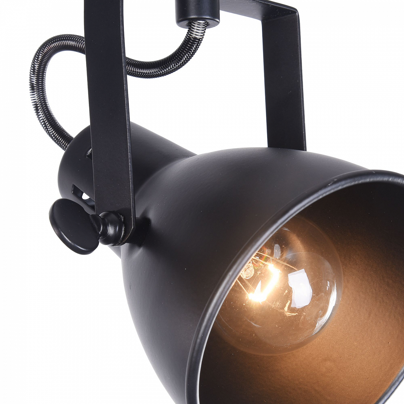 Спот настенный черный Freya Ibbi 02-B FREYA LOFT 00-3957530 Черный - Вид №1