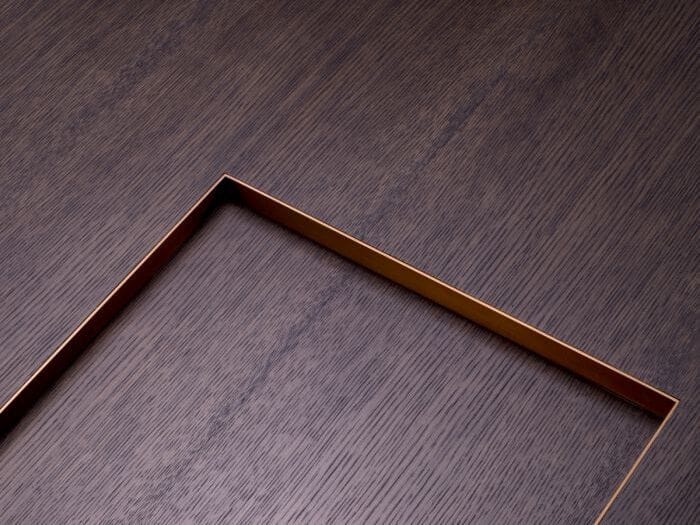 Деревянный и металлический низкий квадратный журнальный столик Eichholtz OTUS ARCH-00145375 - Вид №3