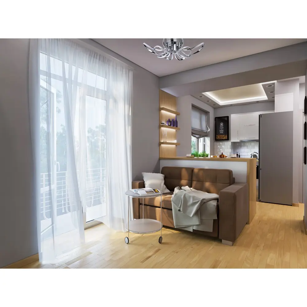 Люстра «Аурих» LED 60 Вт 81973844 STLM-2061530 DEMARKT  - Вид №7