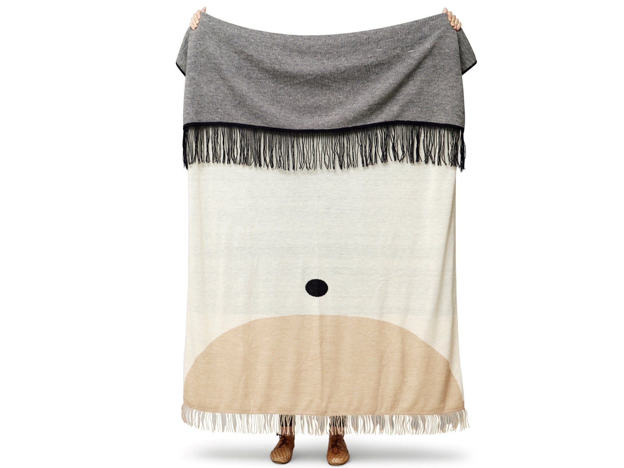 Плед с графическим рисунком из альпаки Form & Refine Aymara ARCH-00079275