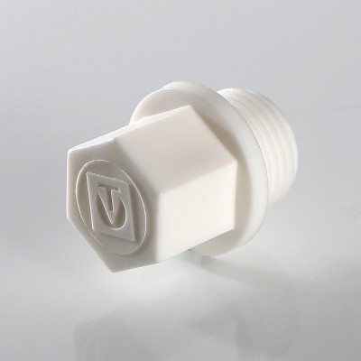 VTp.791.0.04 Пробка полипропиленовая с резьбой Valtec 1/2"  - Вид №7