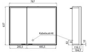 Emco Bad Зеркало с подвесным контейнером для ванной Prestige sun-id-1380409 - Вид №29
