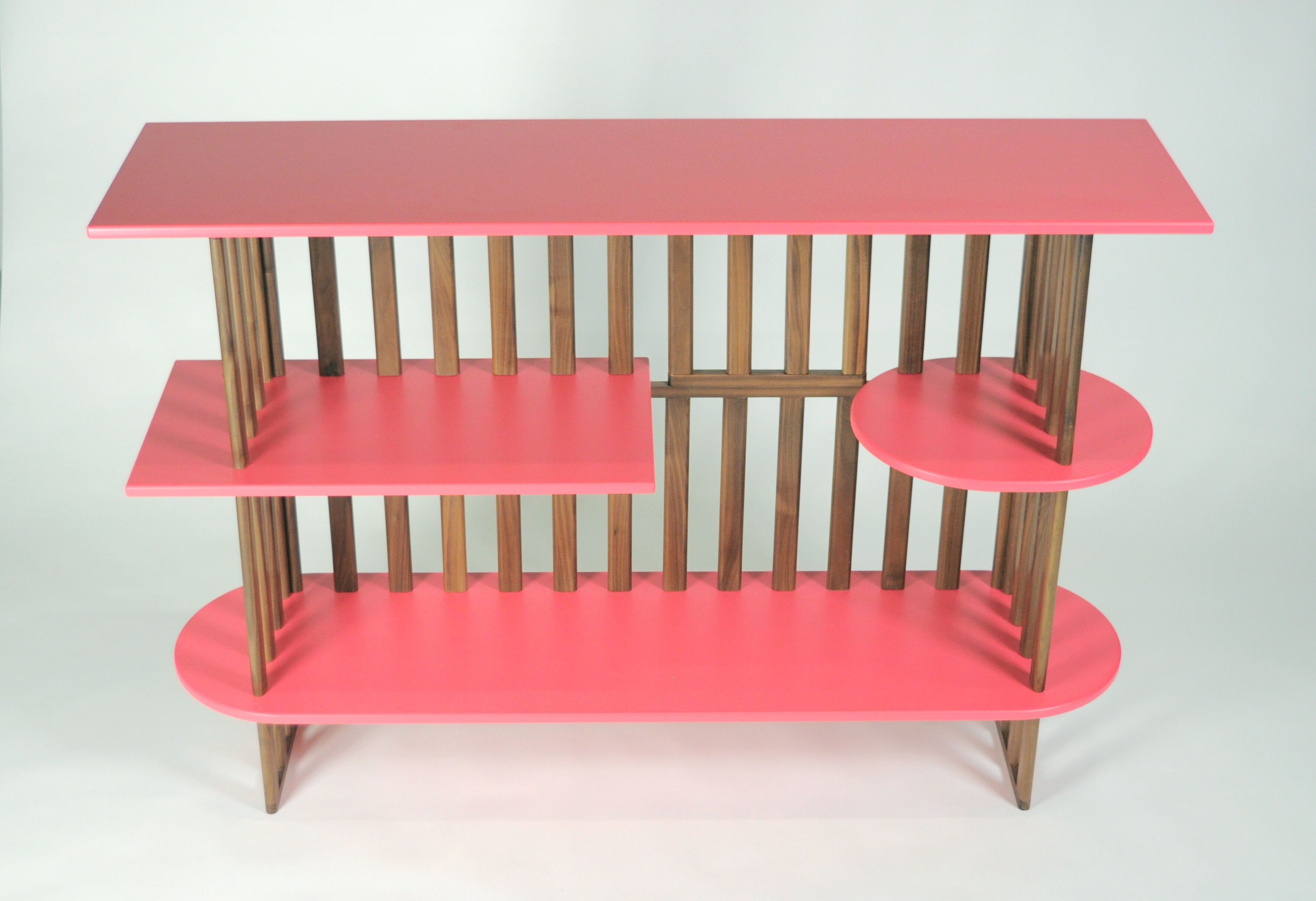 Книжный шкаф из массива дерева с тремя полками Medulum Лидо ARCH-00110101 - Вид №1