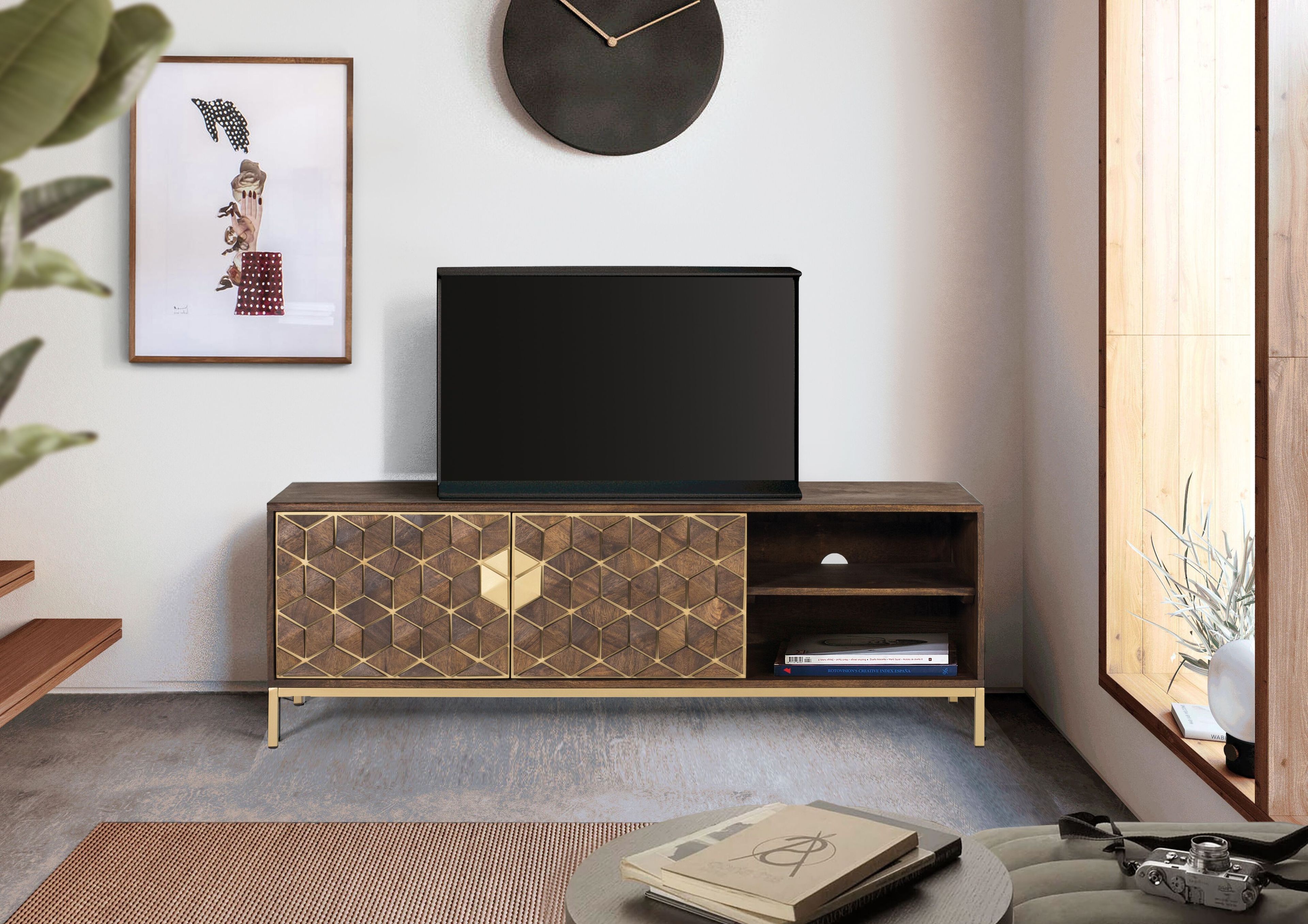 Шкаф для телевизора mango с распашными дверцами Giner y Colomer Bora Bora ARCH-00093941 - Вид №6