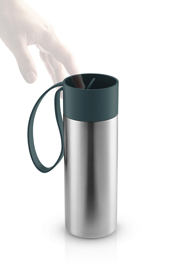 Термос 350 мл бирюзово-синий To Go EVA SOLO ДИЗАЙНЕРСКИЕ 00-3871998 Синий  - Вид №1