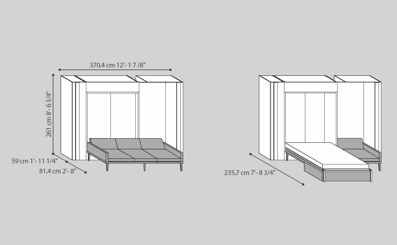 Композиция из модулей  TUMIDEI 261  - Вид №2