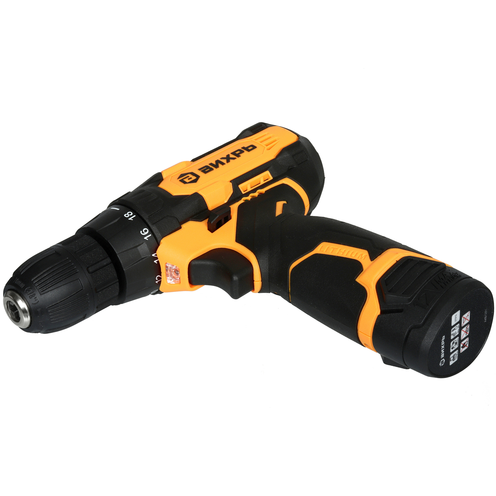 Дрель-шуруповерт Вихрь ДА-122 5628261 STDN-0059187 - Вид №6