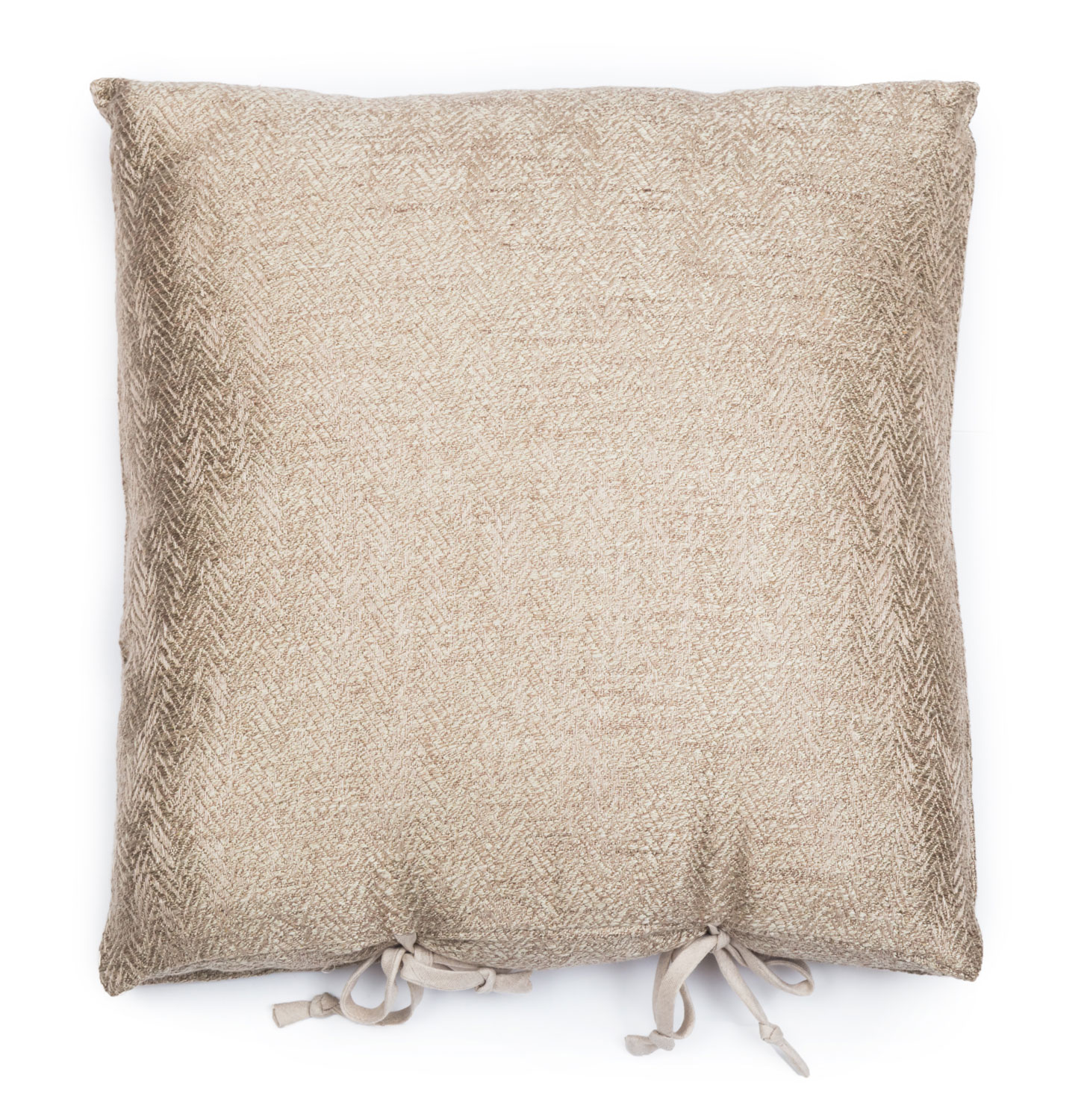 LEI_259_70_40 Подушка 40/40, бежевый 65% вискоза 35% лен жаккард LEITNER Santreyd 