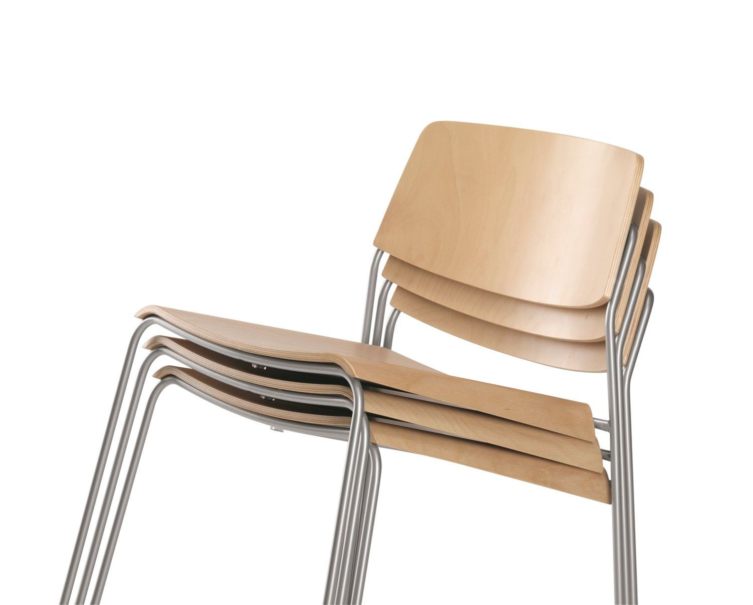 Многослойный штабелируемый стул для салазок для залов ожидания TALIN SIGMA 165 ARCH-00035721 - Вид №2
