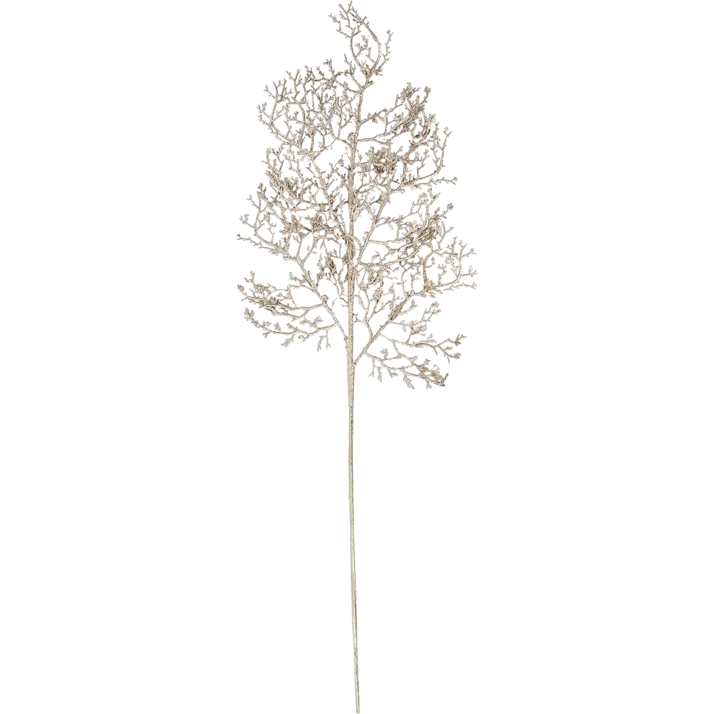 87008977 Новогоднее украшение Ветка 76 см цвет шампань STLM-1332381 Santreyd 