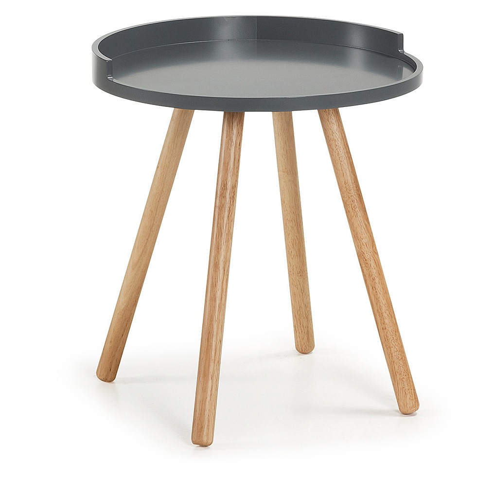 023563 Столик серый La Forma Bruk 