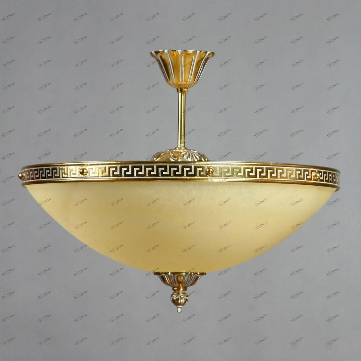 Потолочный светильник Ambiente Tenerife 02166/50 PL WP AMBIENTE ДИЗАЙНЕРСКИЕ, TENERIFE 201288 Бронза;желтый 