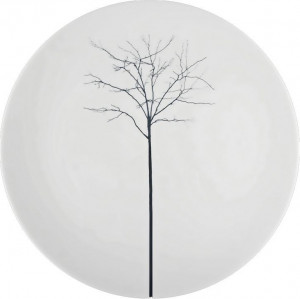 62358 Dibbern Тарелка подстановочная Dibbern "Чёрный лес" 32см Фарфор костяной