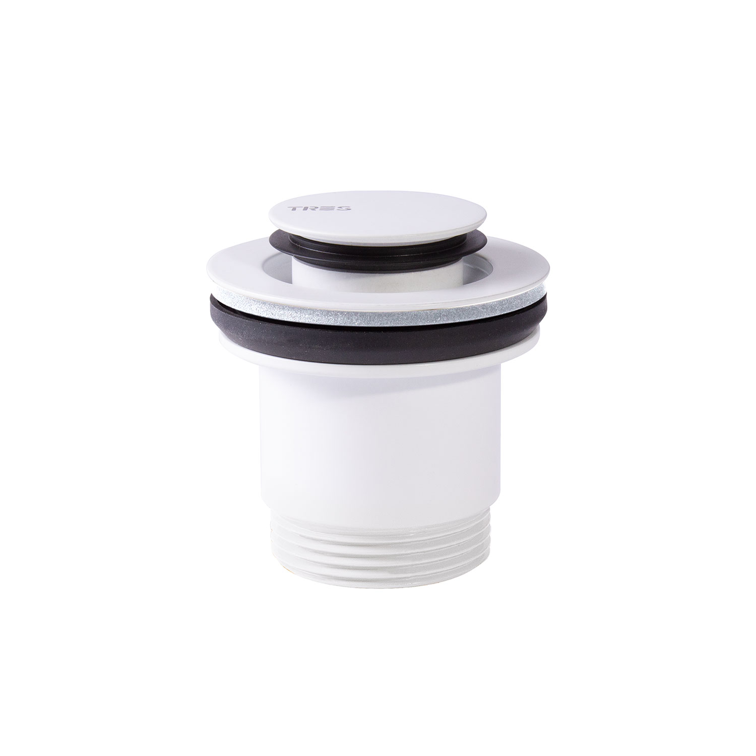 Простой и быстрый дренажный клапан для умывальника Click-clack-24284002BM TRES Drain