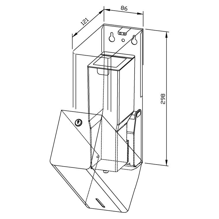 731820 Сенсорный дозатор дезинфицирующего средства ПП102э-7 WAGNER_EWAR Wagner Ewar  - Вид №1
