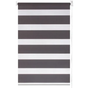 Штора рулонная день-ночь Inspire 60х160 см серая