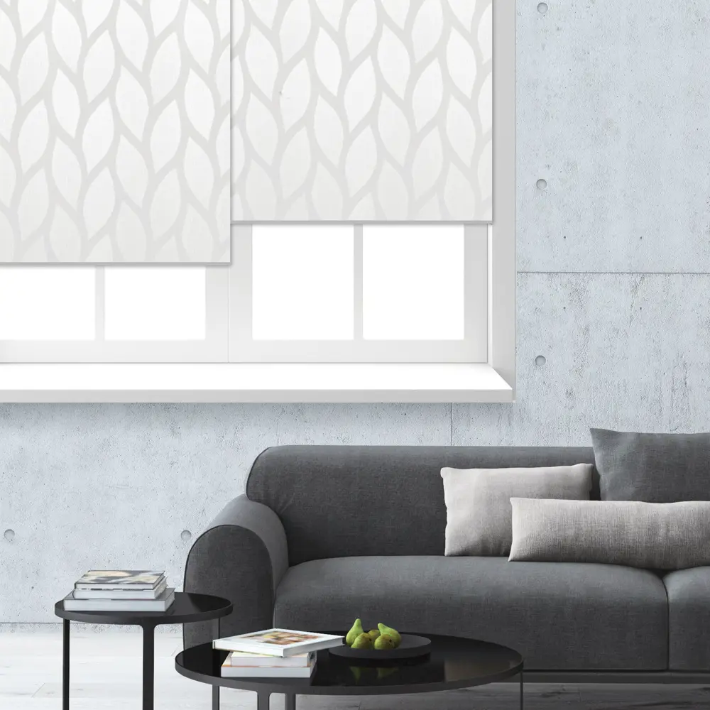 Штора рулонная Bella 60x160 см белая PRAKTO STLM-2130107 - Вид №5