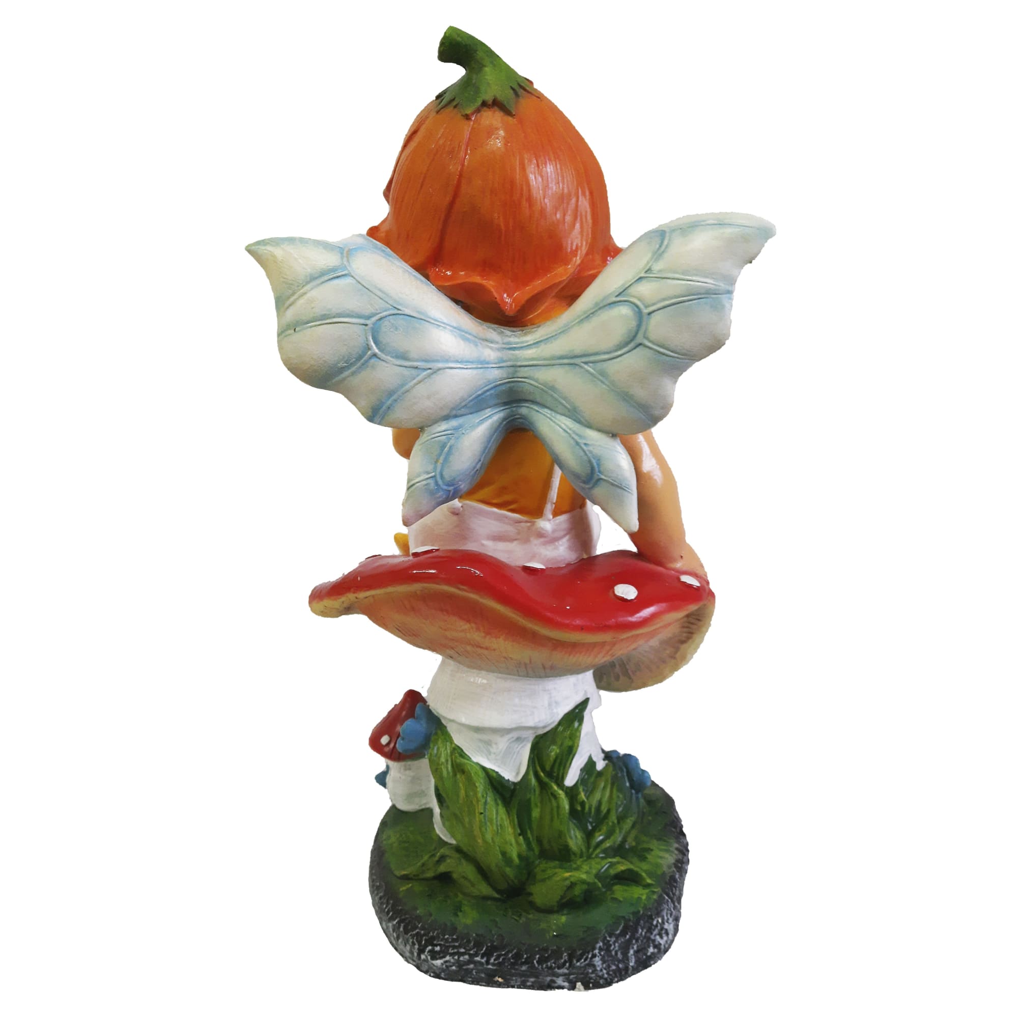 84549165 Фигура садовая «Мальчик на грибе с бабочкой» высота 49 см Santreyd  - Вид №3