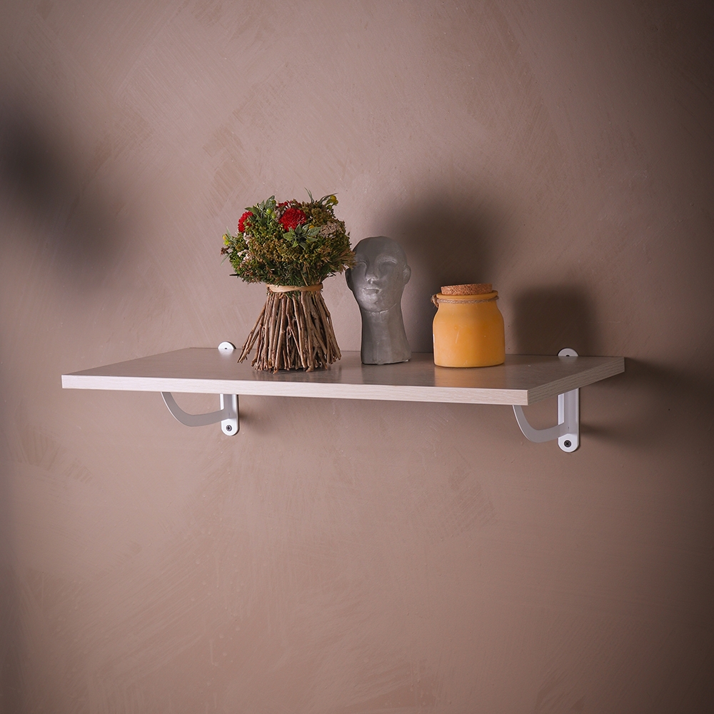 Кронштейн  D-WALL, 180x120х23 мм, белый LJPS0148 Public Steel Россия  - Вид №1