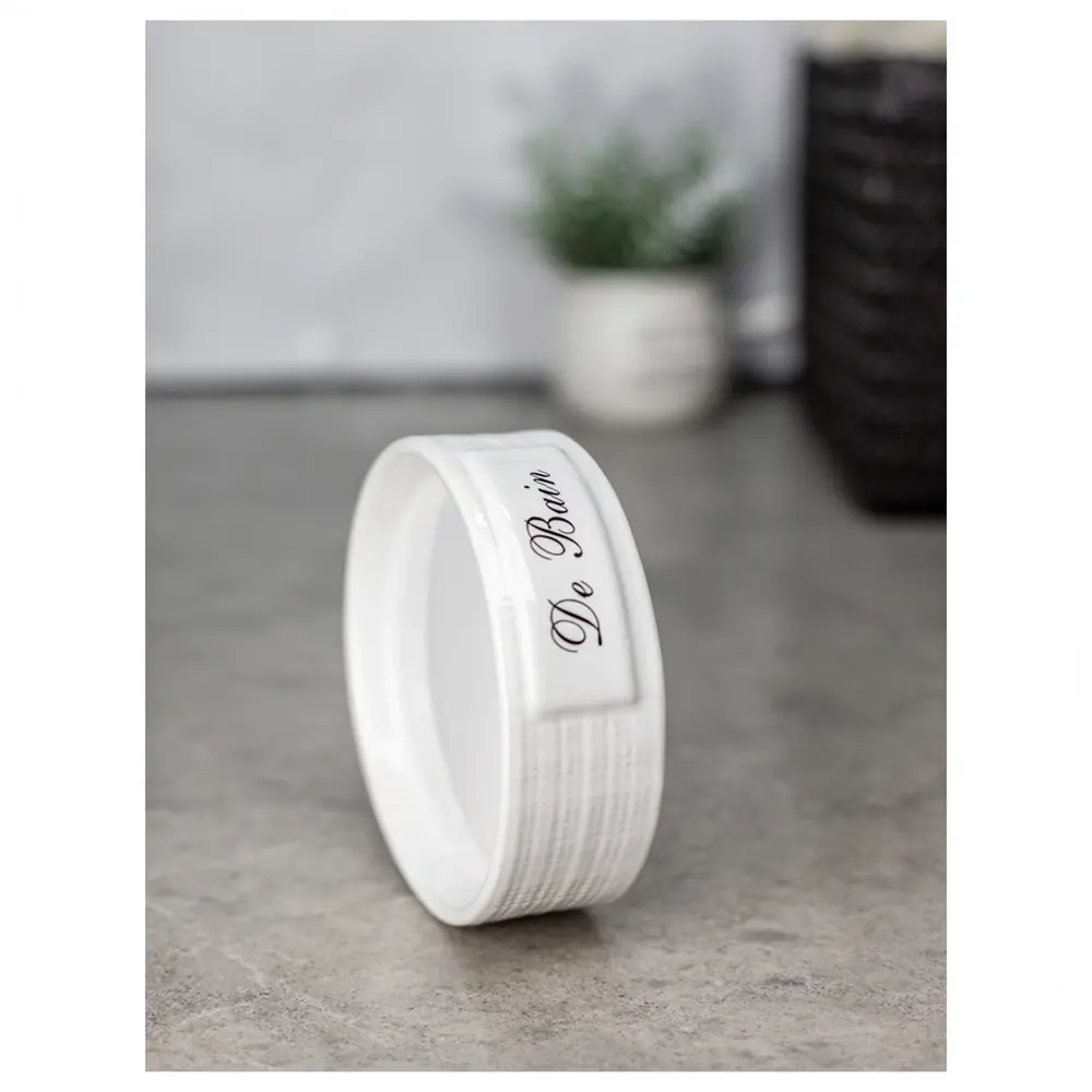 BATH PLUS Керамическая мыльница Bain Blanc для ванной комнаты 89380478 STLM-1572143 - Вид №2