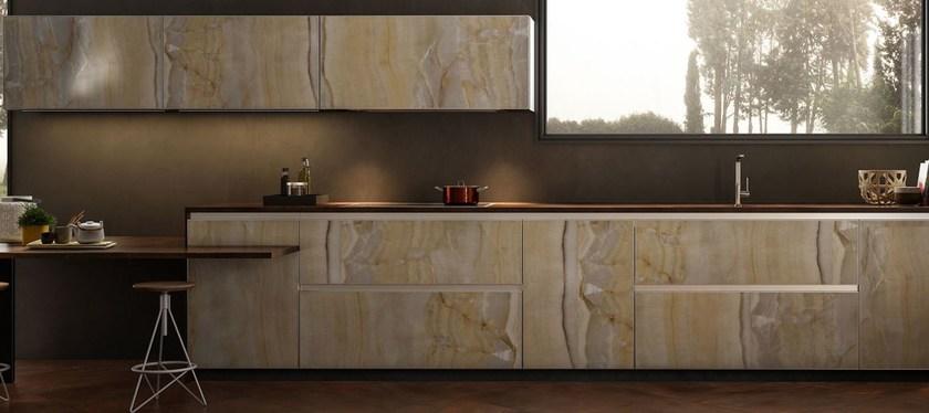 FMG Настенная / напольная плитка с эффектом мрамора Maxfine onici sun-id-1470898 - Вид №1