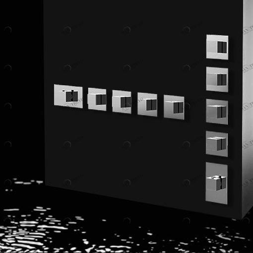 Душевая система термостатическая 7MODTM41-EST Geda Nextage Mode скрытого монтажа 7MODTM41EST