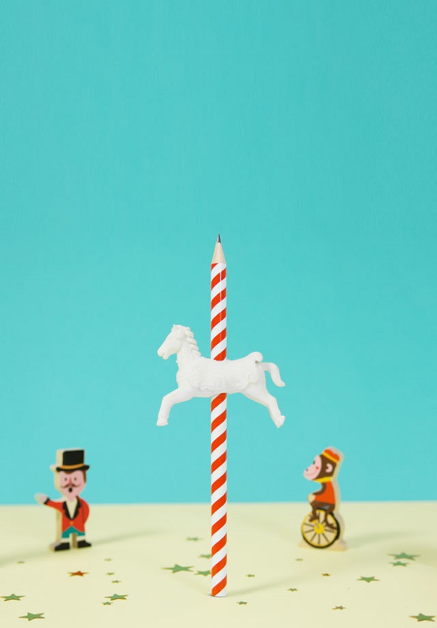 SK ERASERHORSE1 Карандаш с резинкой Suck UK  - Вид №2